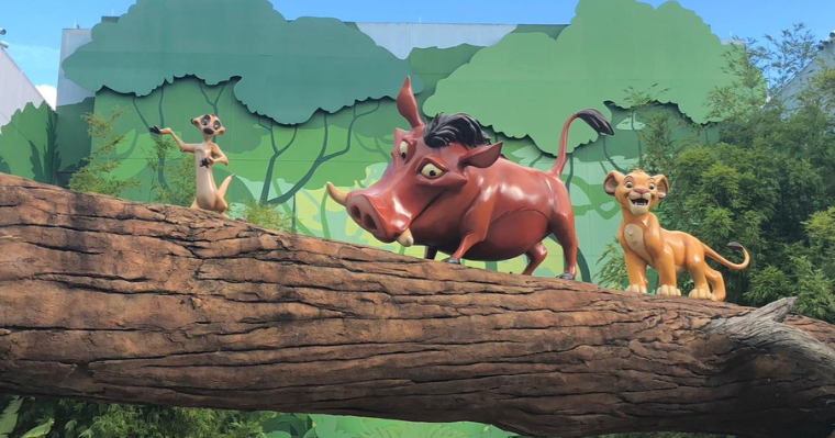 Live like a king - The Lion King section of Disney's Art of Animation Resort