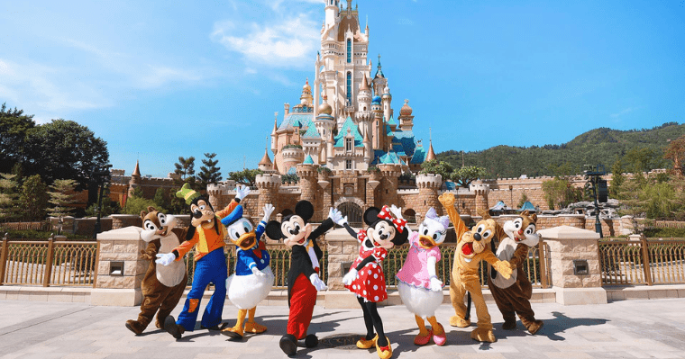 The Castle of Magical Dreams at Hong Kong Disneyland