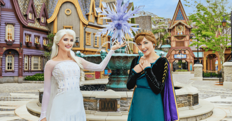 The World of Frozen at Hong Kong Disneyland