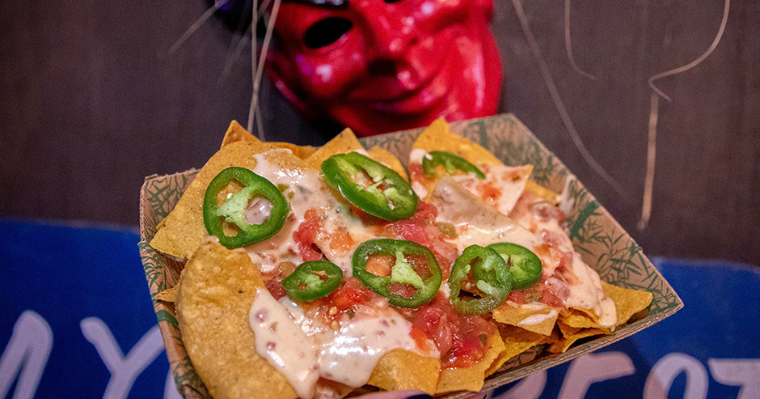 Spooky nachos in Orlando